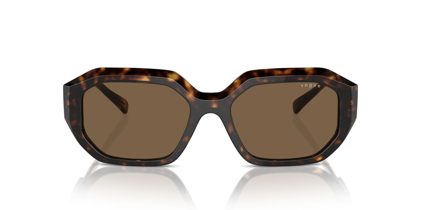 Vogue Eyewear VO5554S Dark Havana/Dark Brown #colour_dark-havana-dark-brown