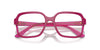 Vogue Eyewear VO5555 Cherry-Transparent Fuchsia Glitter #colour_cherry-transparent-fuchsia-glitter