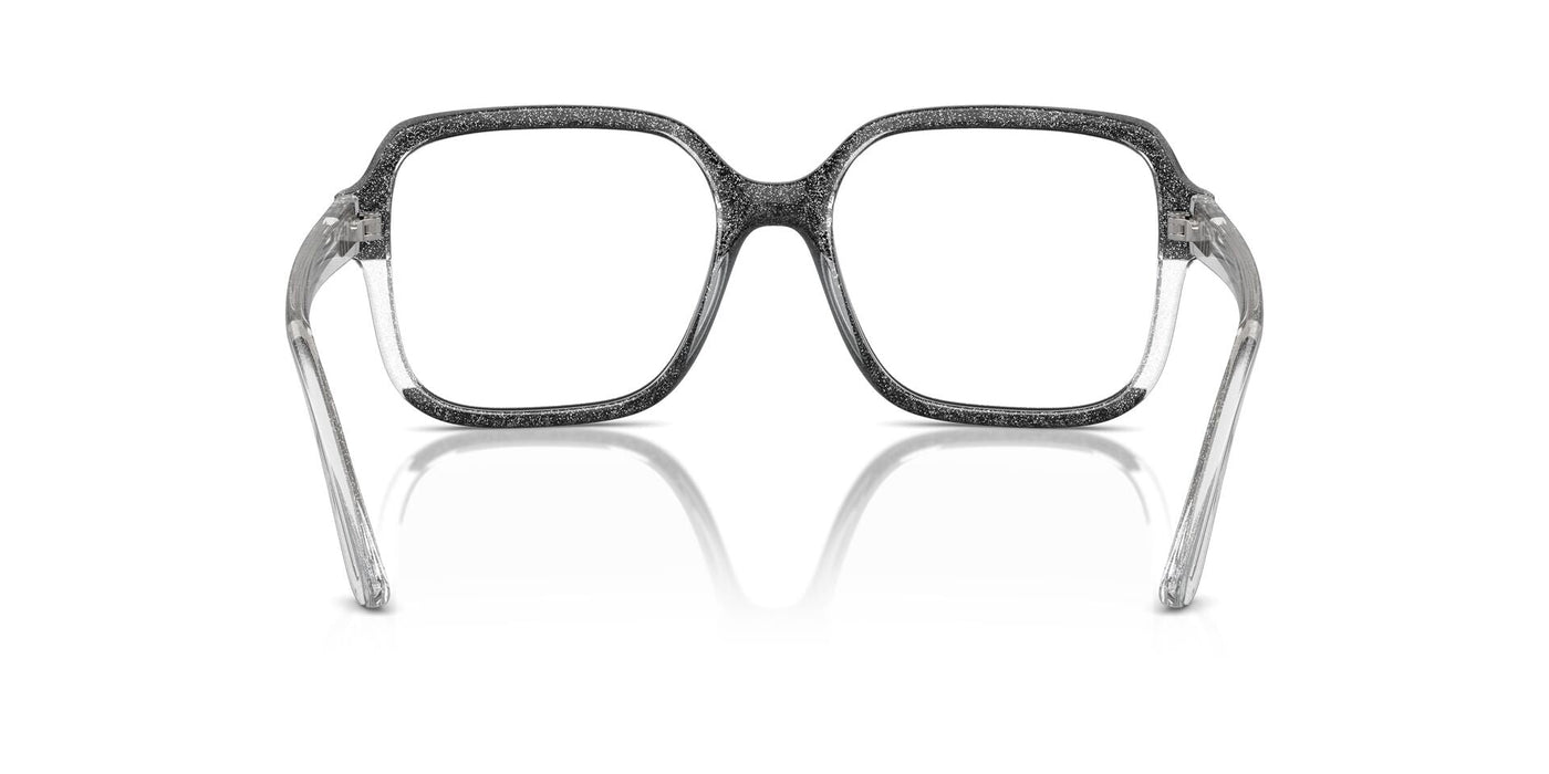 Vogue Eyewear VO5555 Black-Transparent Glitter #colour_black-transparent-glitter
