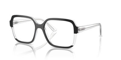 Vogue Eyewear VO5555 Black-Transparent Glitter #colour_black-transparent-glitter