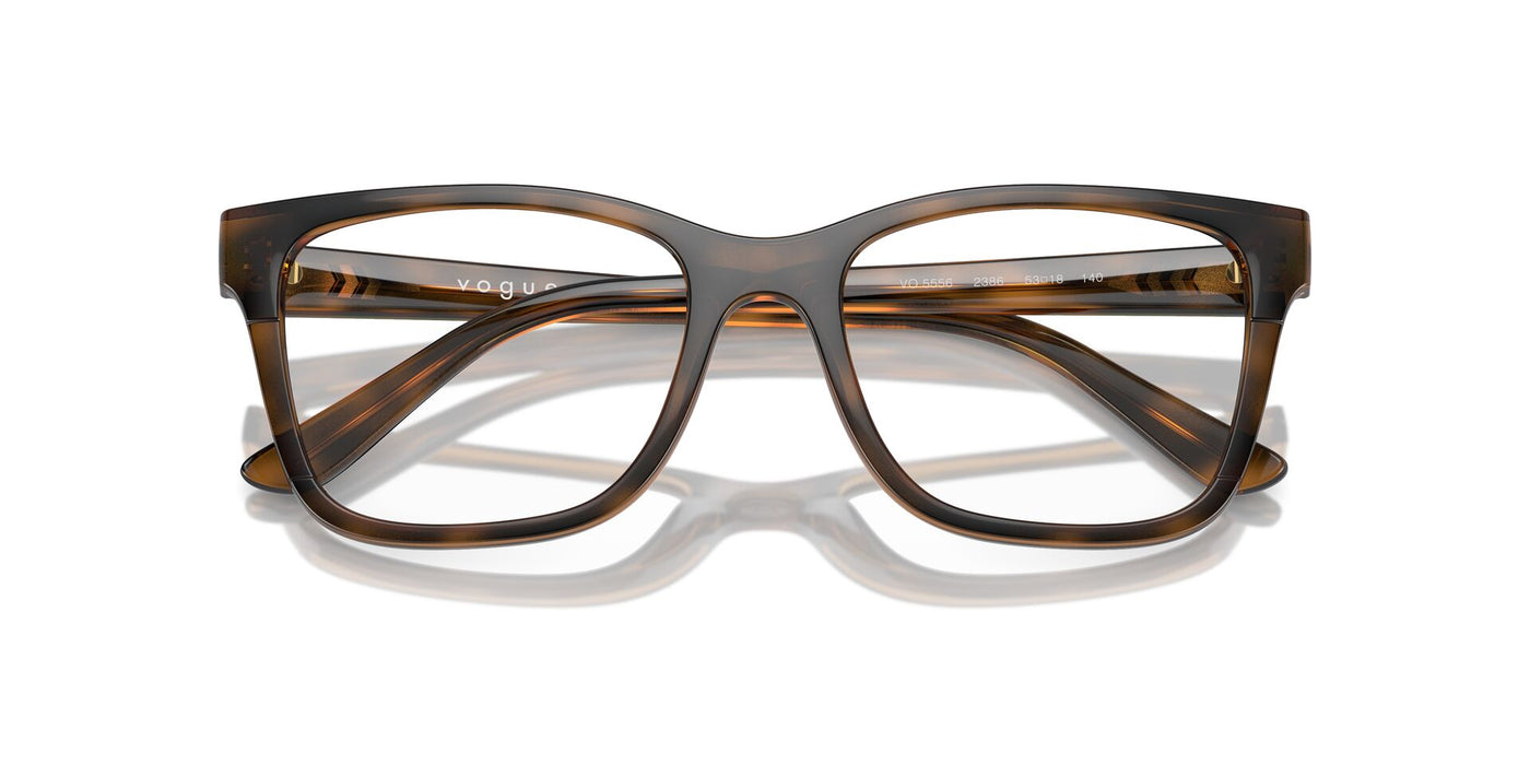 Vogue Eyewear VO5556 Top Dark Havana-Light Brown #colour_top-dark-havana-light-brown