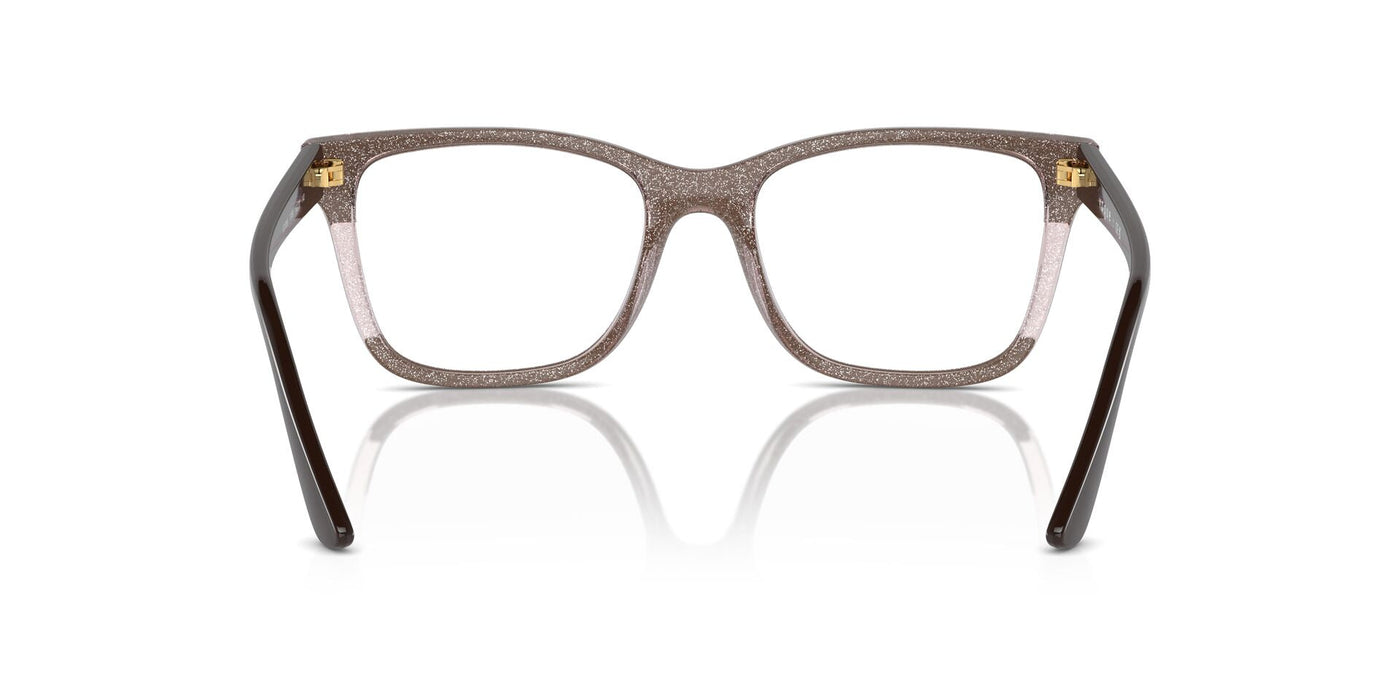 Vogue Eyewear VO5556 Brown-Transparent Rose Glitter #colour_brown-transparent-rose-glitter