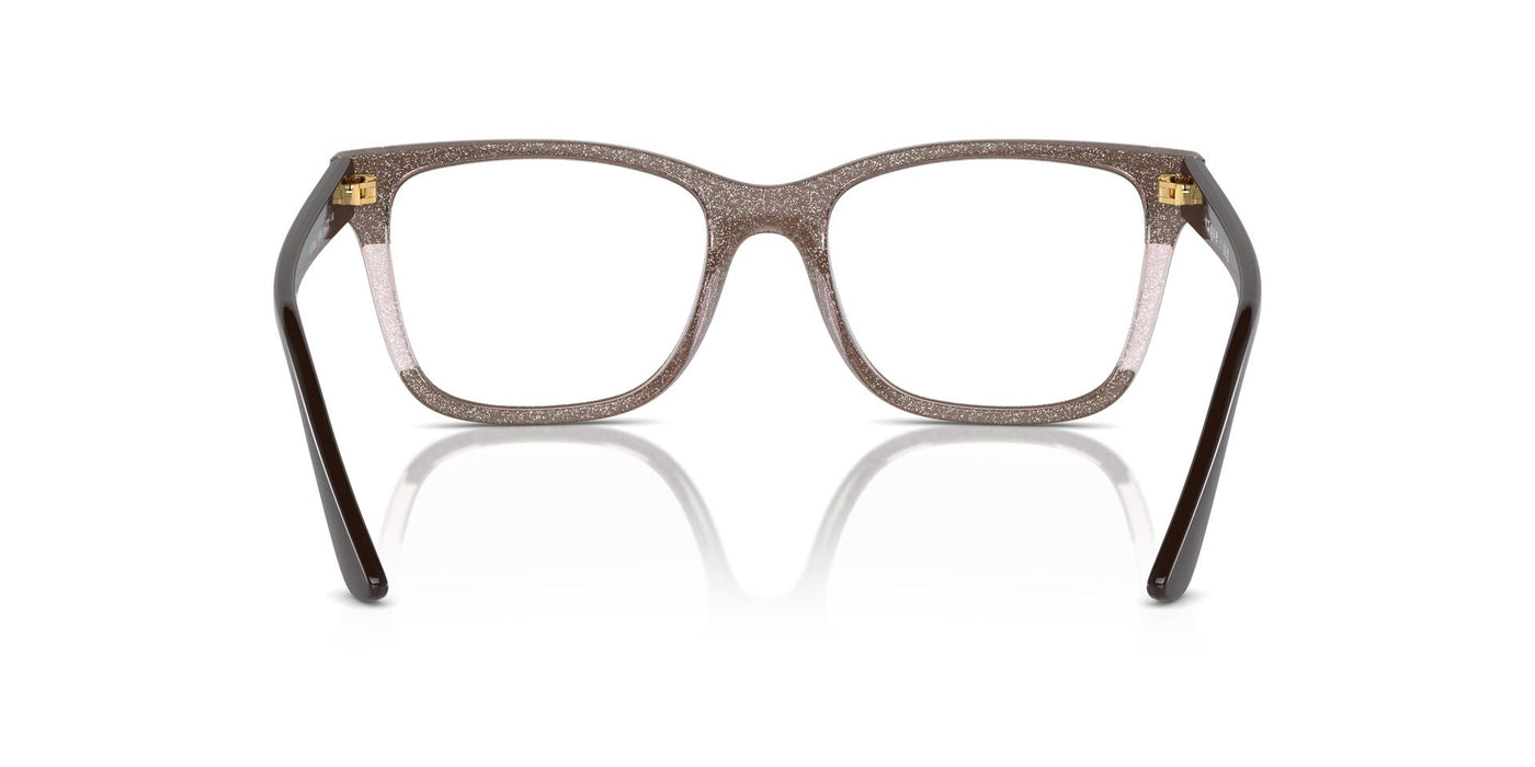 Vogue Eyewear VO5556 Brown-Transparent Rose Glitter #colour_brown-transparent-rose-glitter