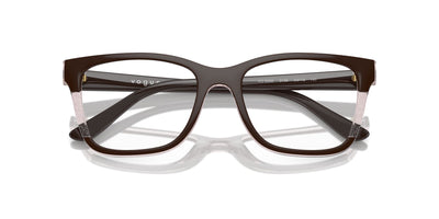 Vogue Eyewear VO5556 Brown-Transparent Rose Glitter #colour_brown-transparent-rose-glitter