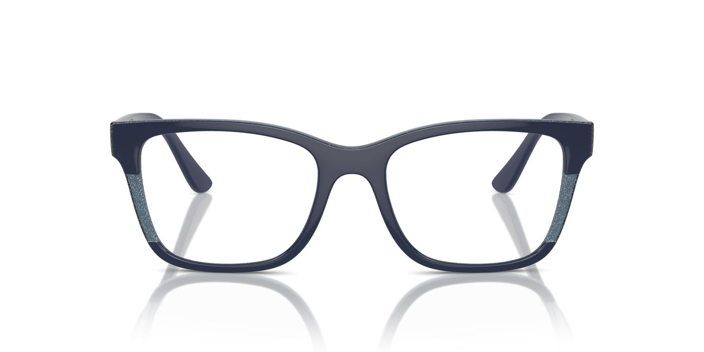 Vogue Eyewear VO5556 Blue-Transparent Blue Glitter #colour_blue-transparent-blue-glitter