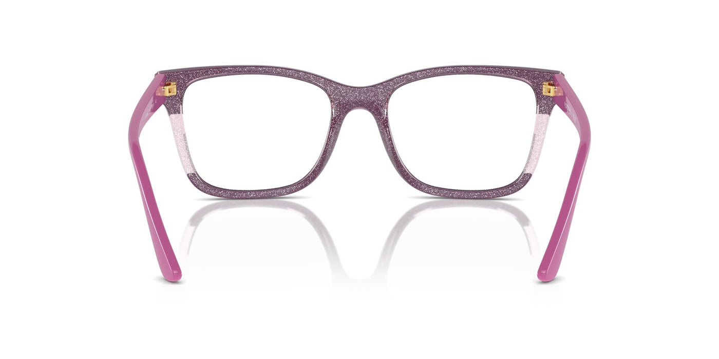 Vogue Eyewear VO5556 Fuchsia-Transparent Pink Glitter #colour_fuchsia-transparent-pink-glitter