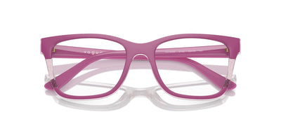 Vogue Eyewear VO5556 Fuchsia-Transparent Pink Glitter #colour_fuchsia-transparent-pink-glitter
