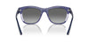 Vogue Eyewear VO5557S Blue/Transparent Lilac Glitter/Grey Gradient #colour_blue-transparent-lilac-glitter-grey-gradient