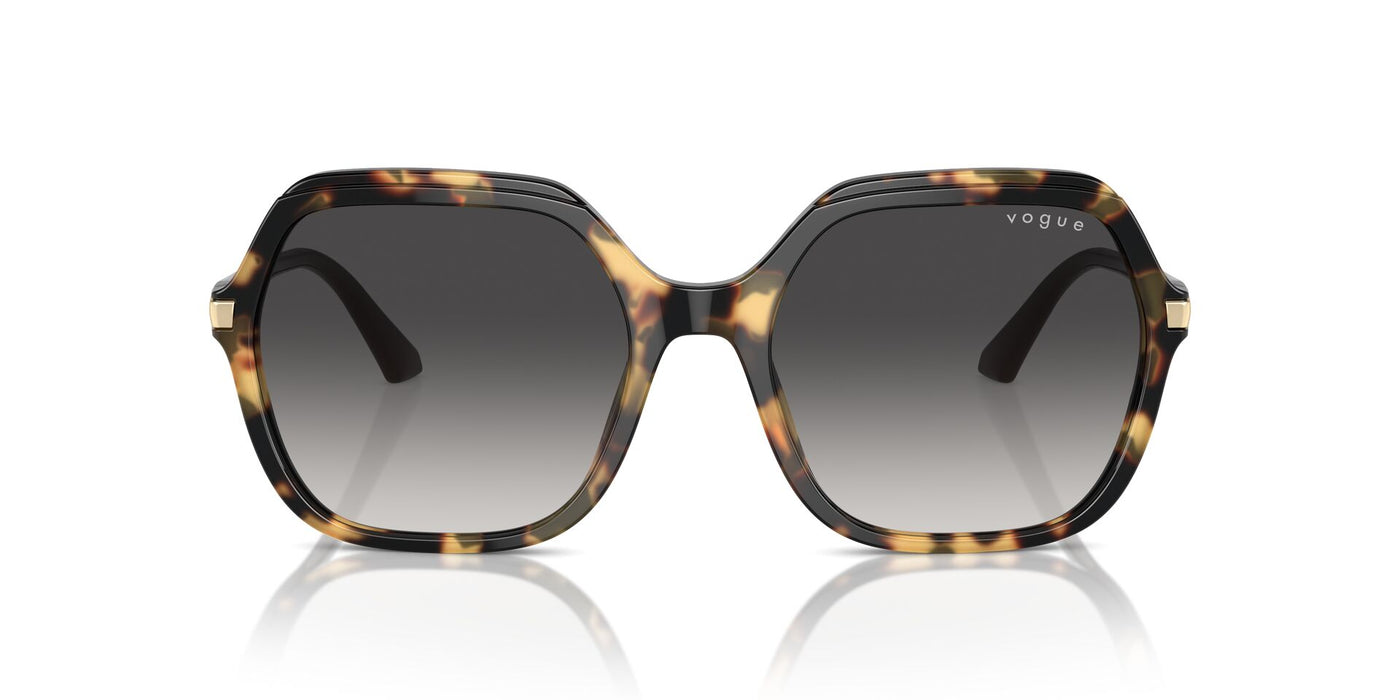 Vogue Eyewear VO5561S Yellow Tortoise/Grey Black Gradient #colour_yellow-tortoise-grey-black-gradient