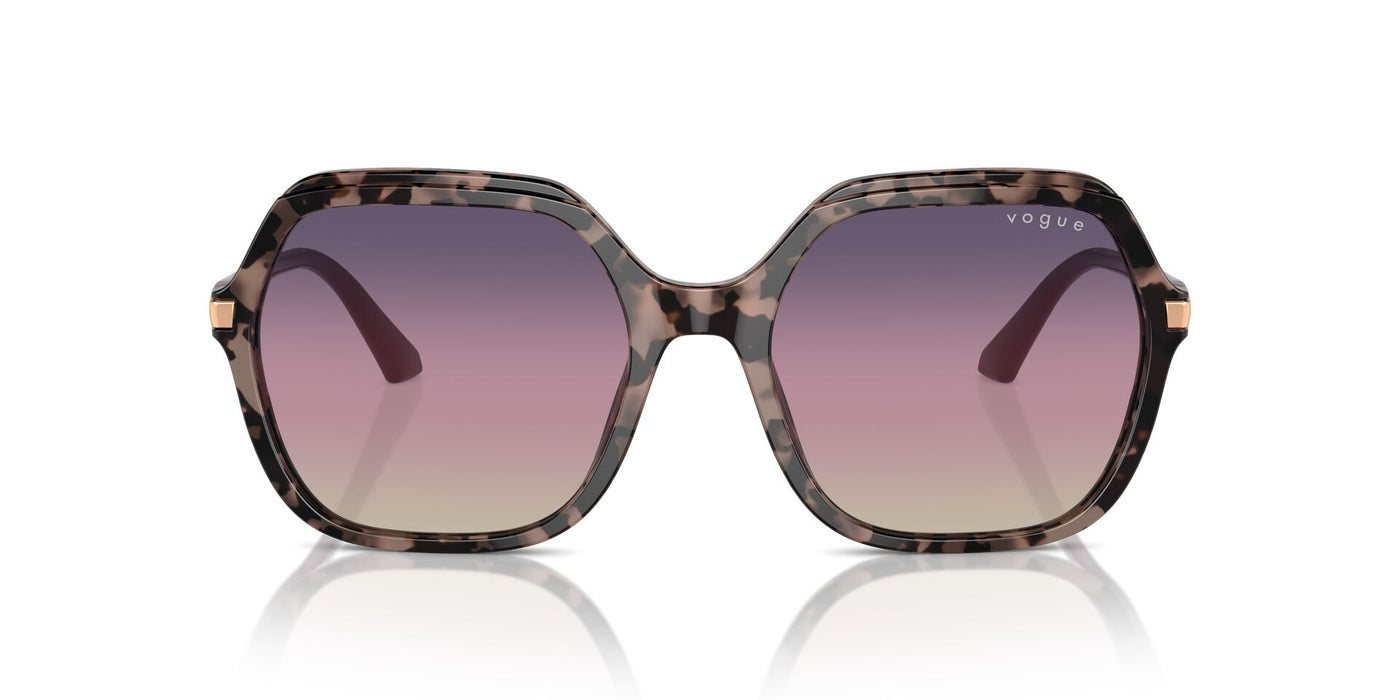 Vogue Eyewear VO5561S Pink Tortoise/Brown Violet/Blue Gradient #colour_pink-tortoise-brown-violet-blue-gradient