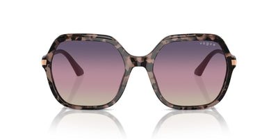 Vogue Eyewear VO5561S Pink Tortoise/Brown Violet/Blue Gradient #colour_pink-tortoise-brown-violet-blue-gradient