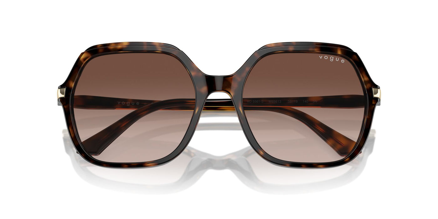 Vogue Eyewear VO5561S Dark Havana/Brown Gradient #colour_dark-havana-brown-gradient