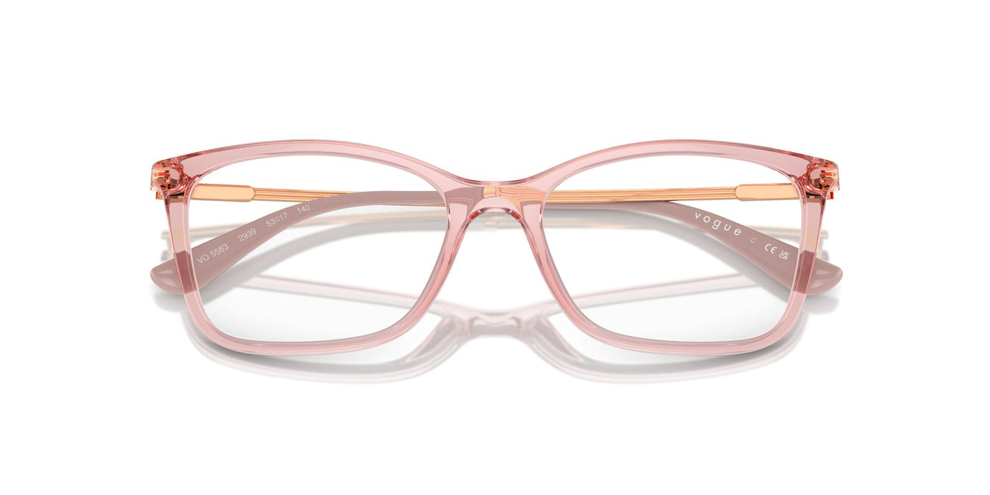 Vogue Eyewear VO5563 Transparent Pink #colour_transparent-pink