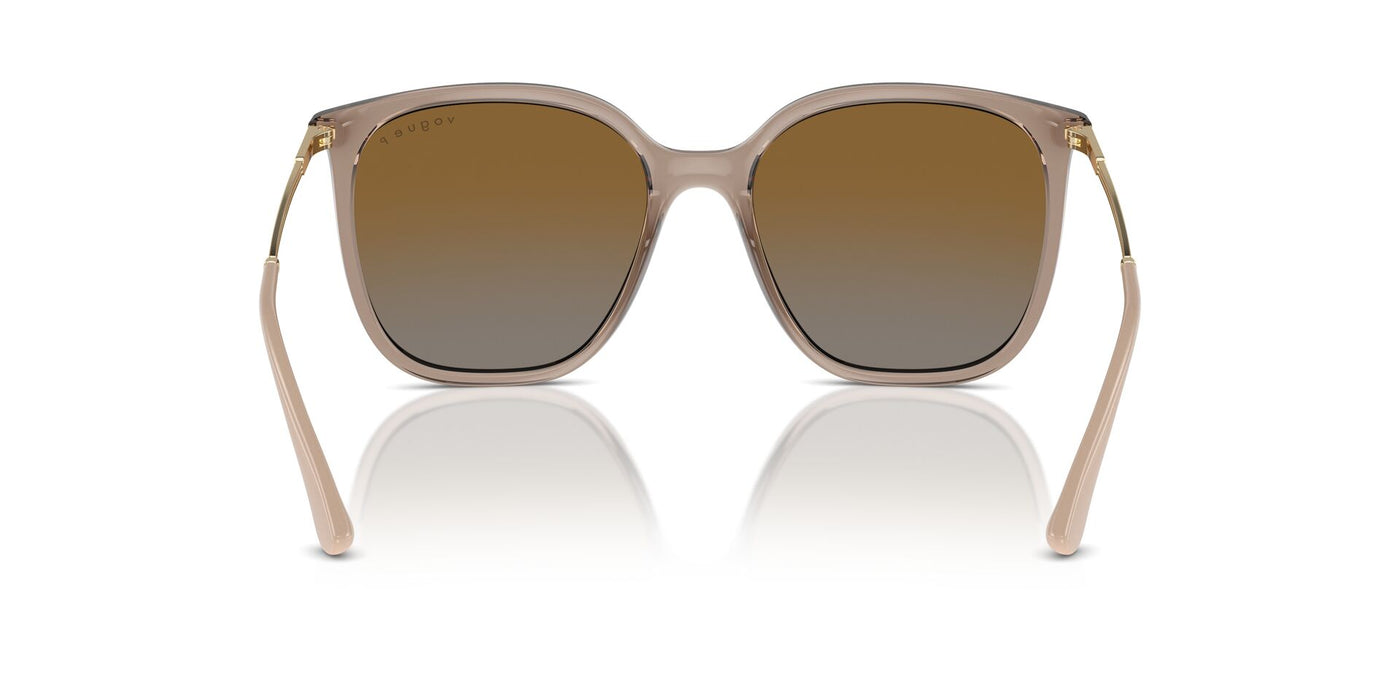 Vogue Eyewear VO5564S Transparent Brown/Grey Brown Gradient Polarised #colour_transparent-brown-grey-brown-gradient-polarised