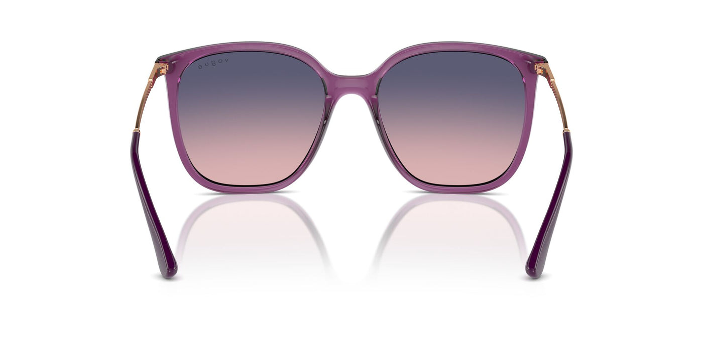 Vogue Eyewear VO5564S Transparent Violet/Pink Blue Gradient #colour_transparent-violet-pink-blue-gradient
