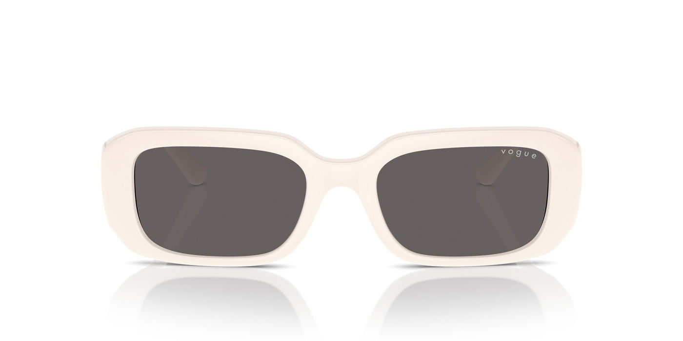 Vogue Eyewear VO5565S Full Ivory/Black Smoke #colour_full-ivory-black-smoke