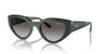 Vogue Eyewear VO5566S Full Dark Green/Grey Black Gradient #colour_full-dark-green-grey-black-gradient