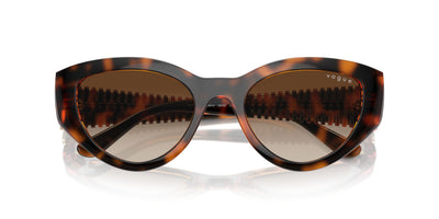 Vogue Eyewear VO5566S Dark Havana/Brown Gradient #colour_dark-havana-brown-gradient
