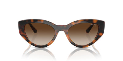 Vogue Eyewear VO5566S Dark Havana/Brown Gradient #colour_dark-havana-brown-gradient