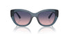 Vogue Eyewear VO5567S Transparent Blue/Pink Blue Gradient #colour_transparent-blue-pink-blue-gradient