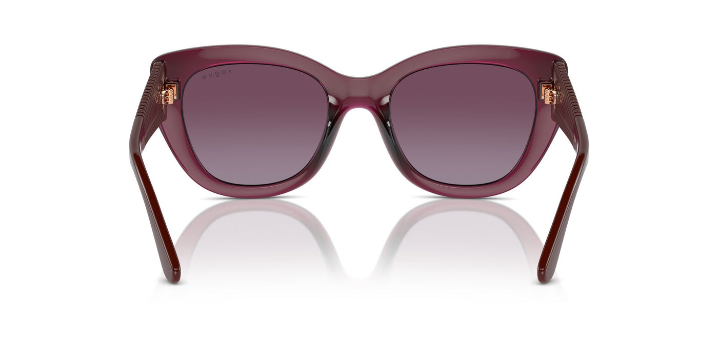 Vogue Eyewear VO5567S Transparent Cherry/Violet Gradient #colour_transparent-cherry-violet-gradient