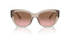 Vogue Eyewear VO5567S Transparent Caramel/Pink Brown Gradient #colour_transparent-caramel-pink-brown-gradient