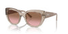 Vogue Eyewear VO5567S Transparent Caramel/Pink Brown Gradient #colour_transparent-caramel-pink-brown-gradient