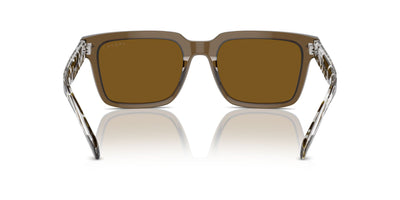 Vogue Eyewear VO5573S Transparent Olive Green/Dark Brown Polarised #colour_transparent-olive-green-dark-brown-polarised