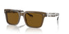 Vogue Eyewear VO5573S Transparent Olive Green/Dark Brown Polarised #colour_transparent-olive-green-dark-brown-polarised