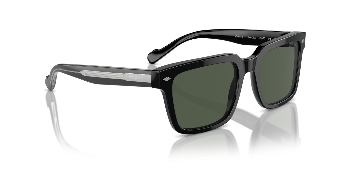 Vogue Eyewear VO5573S Black/Dark Green Polarised #colour_black-dark-green-polarised