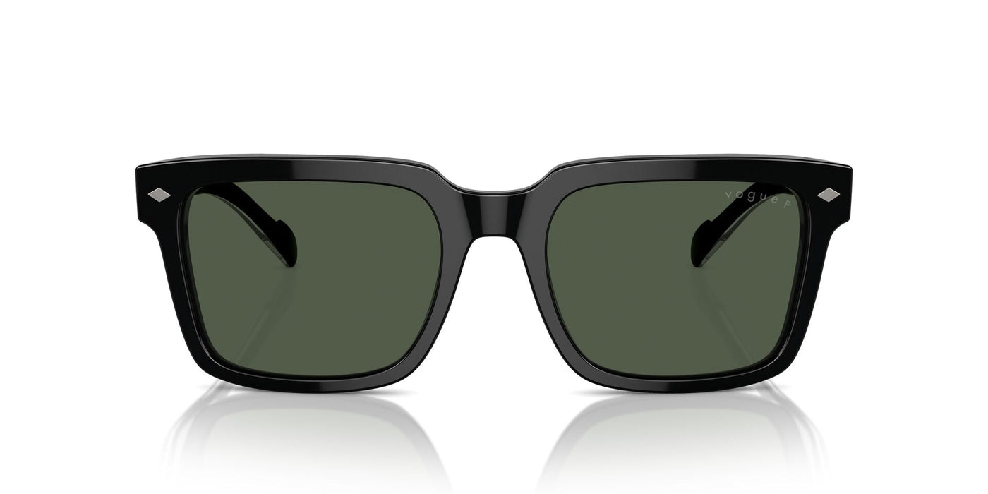 Vogue Eyewear VO5573S Black/Dark Green Polarised #colour_black-dark-green-polarised