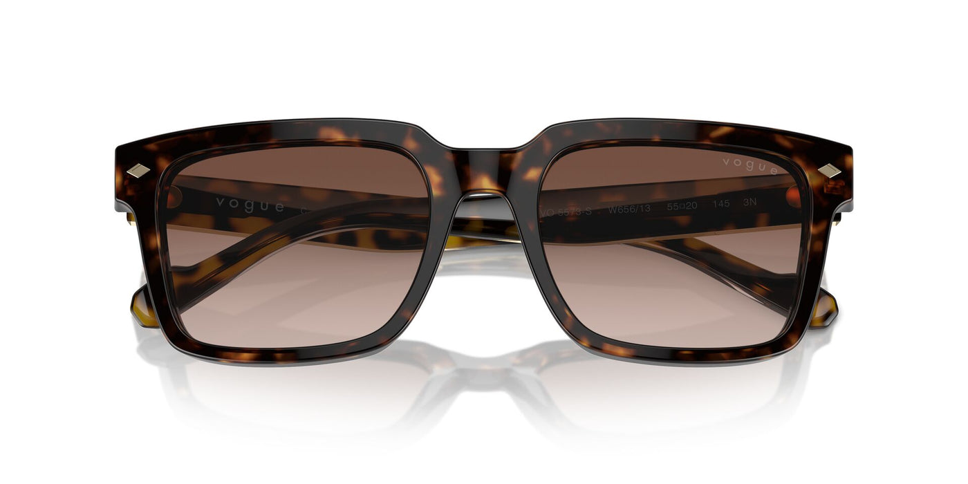 Vogue Eyewear VO5573S Dark Havana/Brown Gradient #colour_dark-havana-brown-gradient