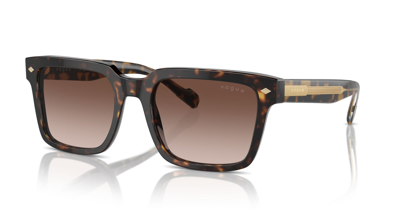 Vogue Eyewear VO5573S Dark Havana/Brown Gradient #colour_dark-havana-brown-gradient