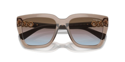 Vogue Eyewear VO5575SB Transparent Brown/Azure Pink Brown Gradient #colour_transparent-brown-azure-pink-brown-gradient