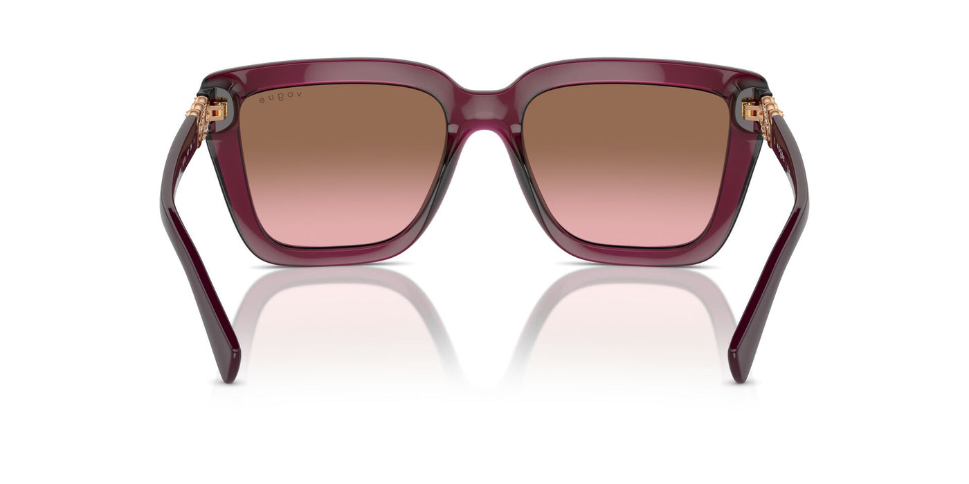 Vogue Eyewear VO5575SB Transparent Cherry/Pink Brown Gradient #colour_transparent-cherry-pink-brown-gradient
