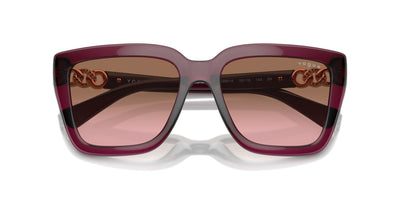 Vogue Eyewear VO5575SB Transparent Cherry/Pink Brown Gradient #colour_transparent-cherry-pink-brown-gradient