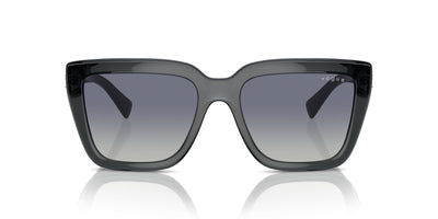 Vogue Eyewear VO5575SB Transparent Grey/Dark Blue Gradient #colour_transparent-grey-dark-blue-gradient