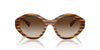Vogue Eyewear VO5576SB Striped Dark Havana/Brown Gradient #colour_striped-dark-havana-brown-gradient