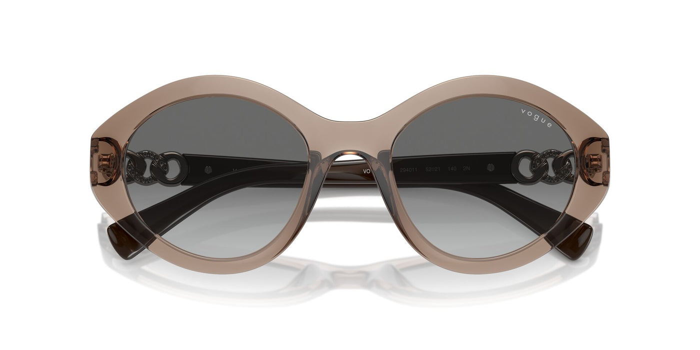 Vogue Eyewear VO5576SB Transparent Brown/Dark Grey Gradient #colour_transparent-brown-dark-grey-gradient