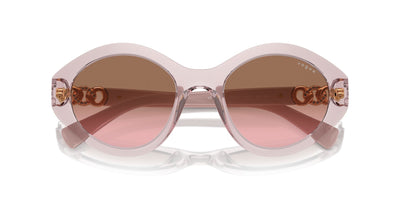 Vogue Eyewear VO5576SB Transparent Pink/Pink Brown Gradient #colour_transparent-pink-pink-brown-gradient