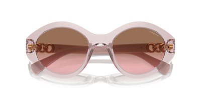 Vogue Eyewear VO5576SB Transparent Pink/Pink Brown Gradient #colour_transparent-pink-pink-brown-gradient