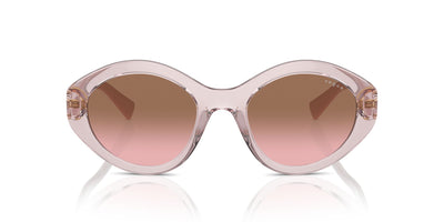 Vogue Eyewear VO5576SB Transparent Pink/Pink Brown Gradient #colour_transparent-pink-pink-brown-gradient