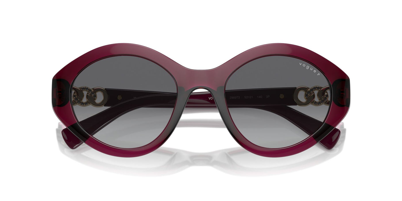 Vogue Eyewear VO5576SB Transparent Cherry/Grey Gradient Polarised #colour_transparent-cherry-grey-gradient-polarised