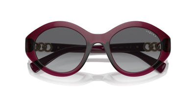 Vogue Eyewear VO5576SB Transparent Cherry/Grey Gradient Polarised #colour_transparent-cherry-grey-gradient-polarised