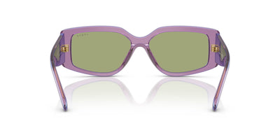 Vogue Eyewear VO5642SU Transparent Pearl Purple/Green #colour_transparent-pearl-purple-green