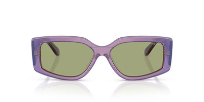 Vogue Eyewear VO5642SU Transparent Pearl Purple/Green #colour_transparent-pearl-purple-green