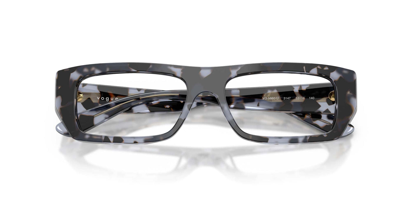 Vogue Eyewear VO5660U Blue Tortoise #colour_blue-tortoise