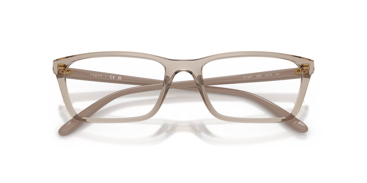 Vogue Eyewear VO5667 Transparent Caramel #colour_transparent-caramel