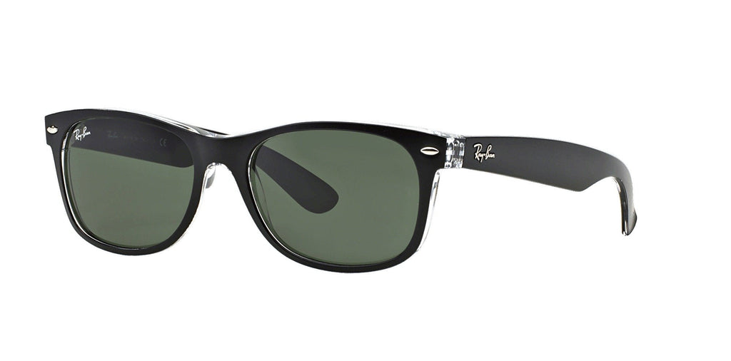 Ray-Ban New Wayfarer RB2132 Black/Green 2 #colour_black-green-2