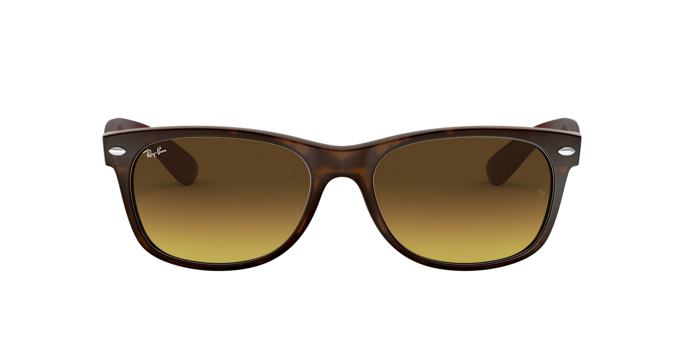 Ray-Ban New Wayfarer RB2132 Dark Tortoise/Brown Gradient #colour_dark-tortoise-brown-gradient